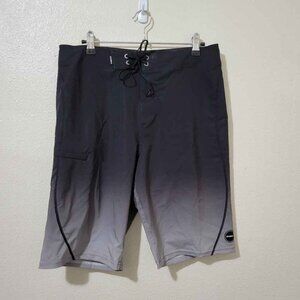 O'Neill Hyperfreak S Seam Swimming Trunks Black Boardshorts Mens Size 30